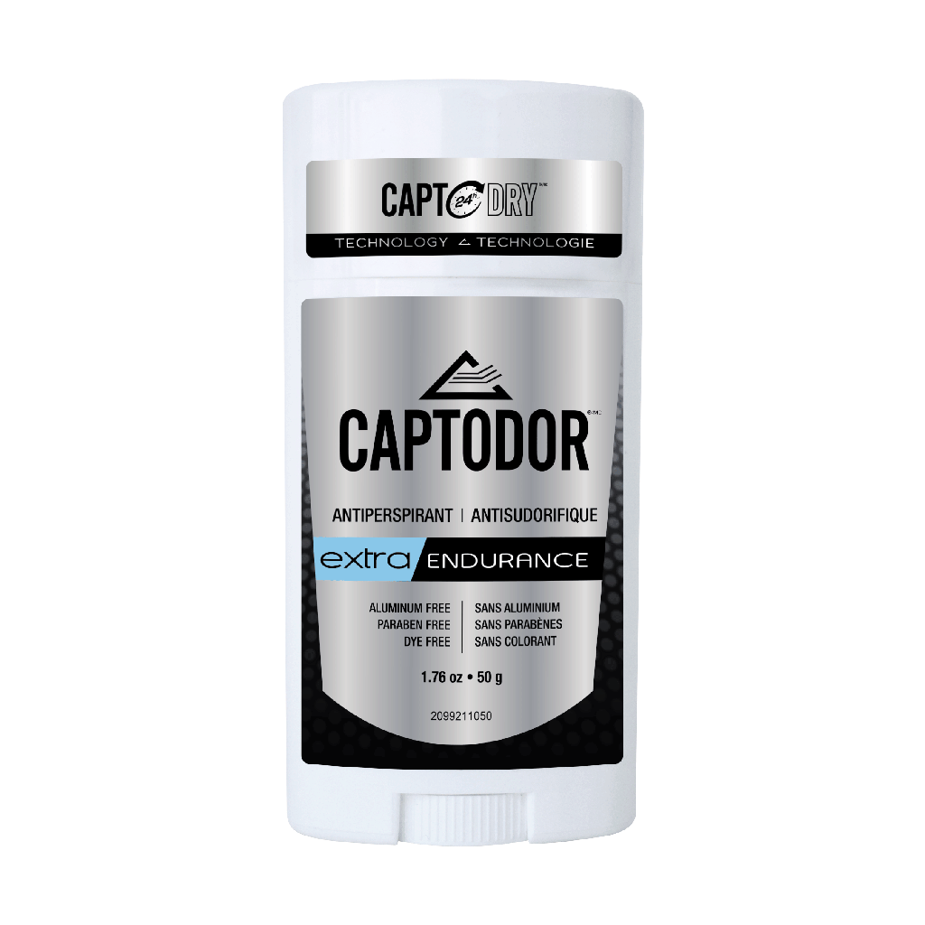 CAPTODOR ANTIPERSPIRANT BAR-Aluminum Free/BARRE ANTISUDORIFIQUE-Sans aluminium (50g)